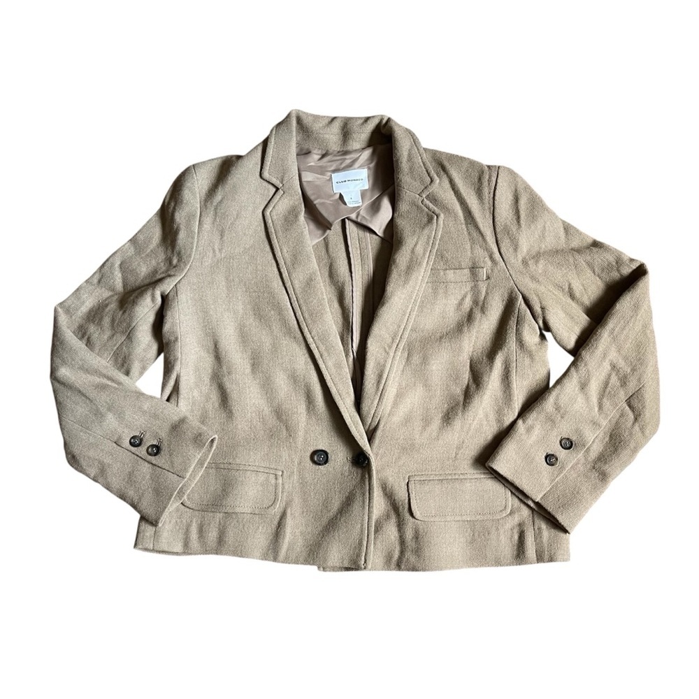Club Monaco Tan Wool Blend Blazer US 6